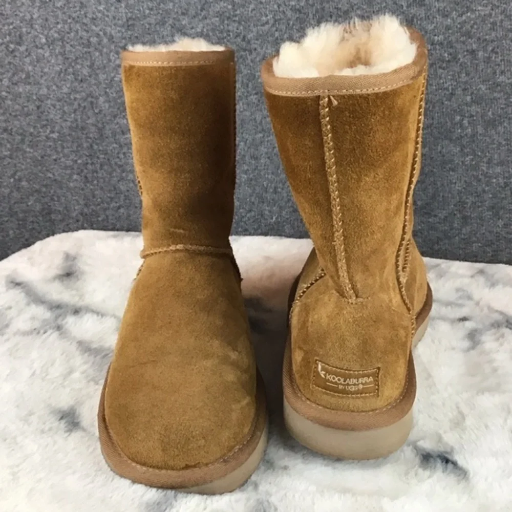Koolaburra by UGG Suede Leather Mid Calf Boots Size 8‎
